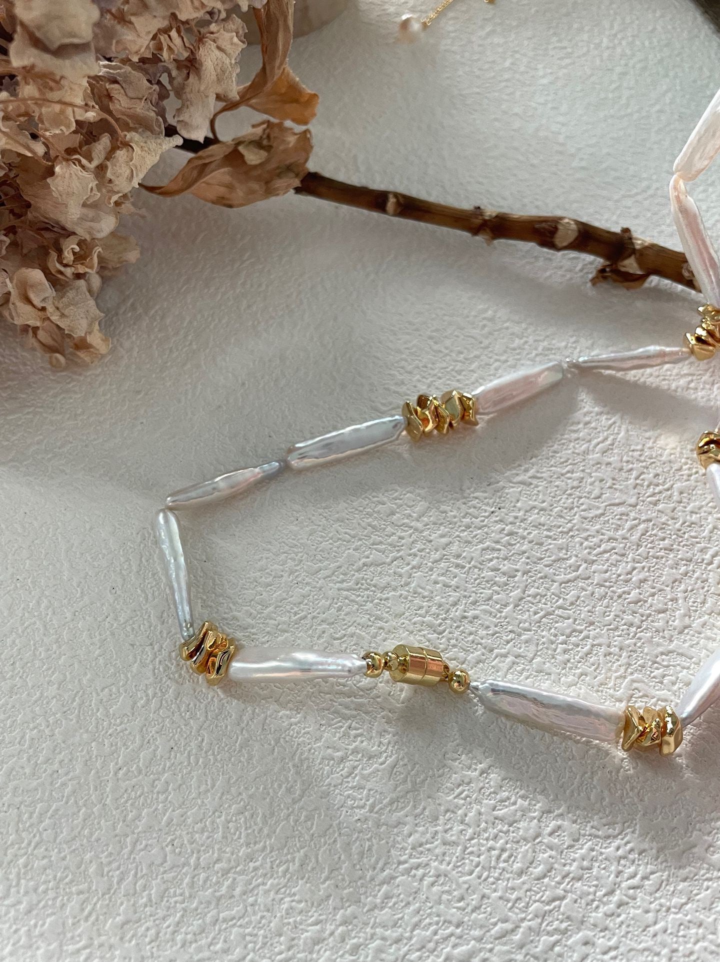 Baroque Pearl Necklace - Boldly Irregular